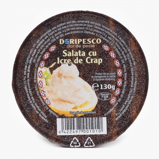 Salată cu icre de crap 130g