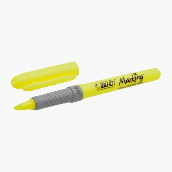 Evidențiator Brite Liner Grip galben