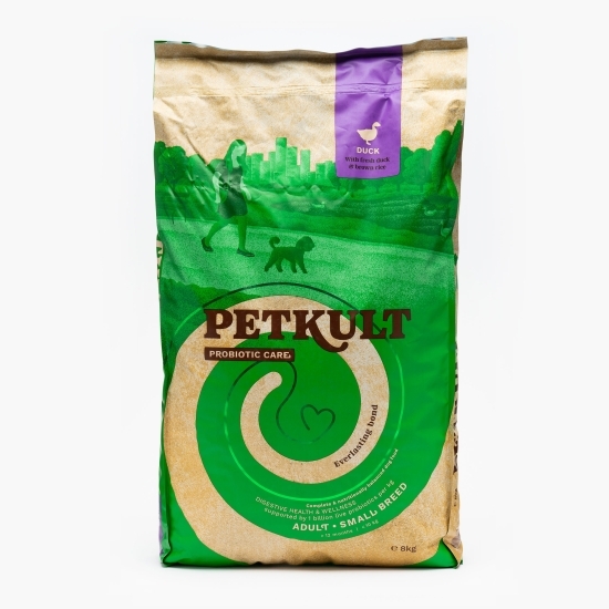 Hrană uscată pentru câini adulți de talie mică Probiotics, 8kg, cu rață