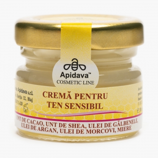 Cremă pentru ten sensibil fără ulei mineral 30ml