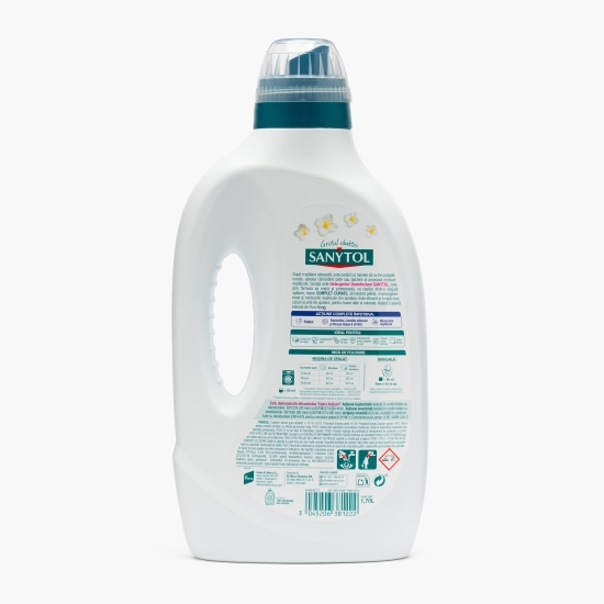 Detergent lichid dezinfectant White Flower, 34 spălări, 1.7l