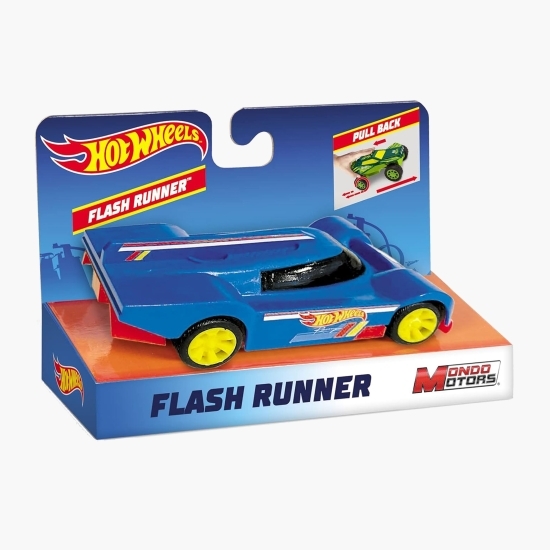 Mașinuță Pull&Back, Gruppo x24, Flash Runner albastru