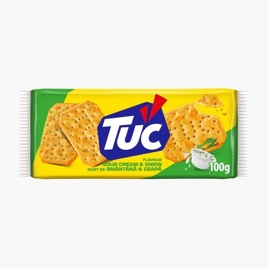 Biscuiți cu ceapă și smântână 100g