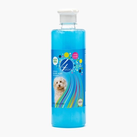 Șampon pentru câini cu blană albă 500ml
