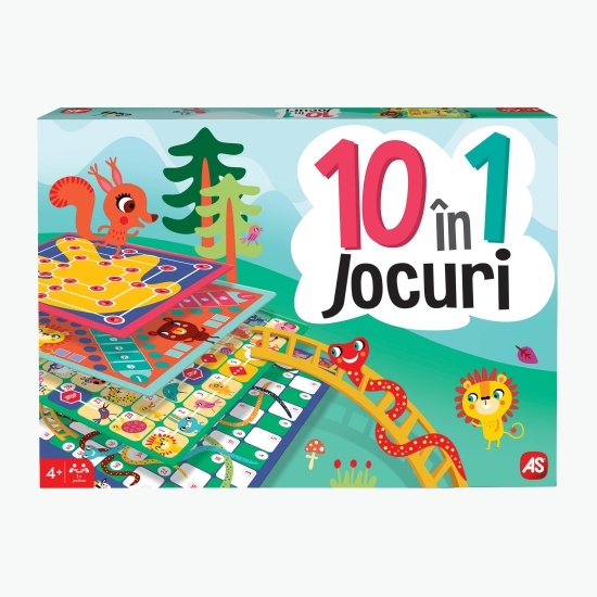 10 jocuri în 1, +4 ani