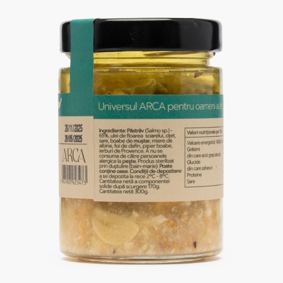 Marinată de păstrăv în ulei cu ierburi de Provence, 300g