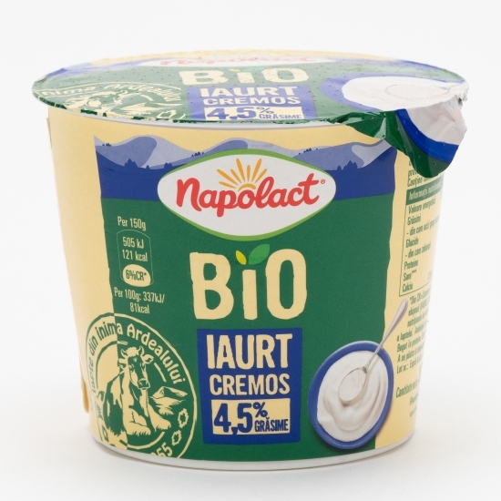 Iaurt cremos eco 4.5% grăsime 300g
