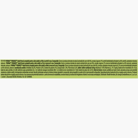 Hrană umedă pentru câini Adult, 400g, cu vită și cartofi/ pui și morcovi/ miel și morcovi