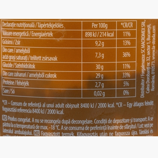 Înghețată cu cafea, vanilie și biscuiți amaretto A Strati 473ml