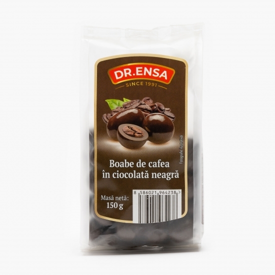 Boabe de cafea în ciocolată neagră 150g