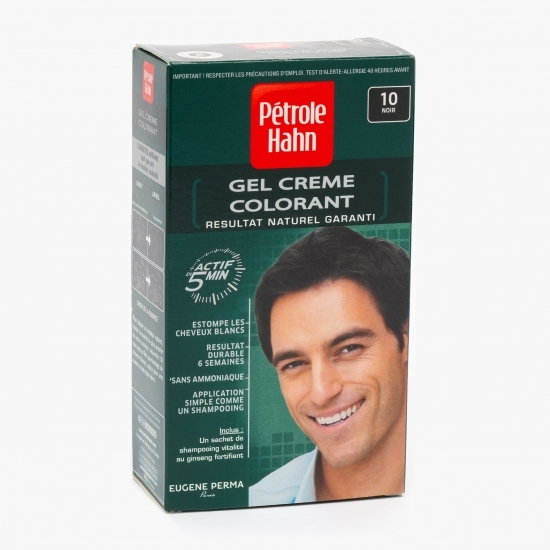 Vopsea de păr fără amoniac pentru bărbați nr. 10 negru 85ml