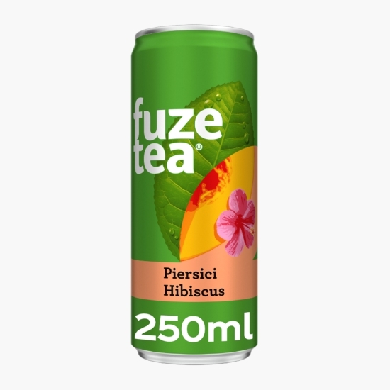 Ceai negru cu piersici și hibiscus, doză 250ml