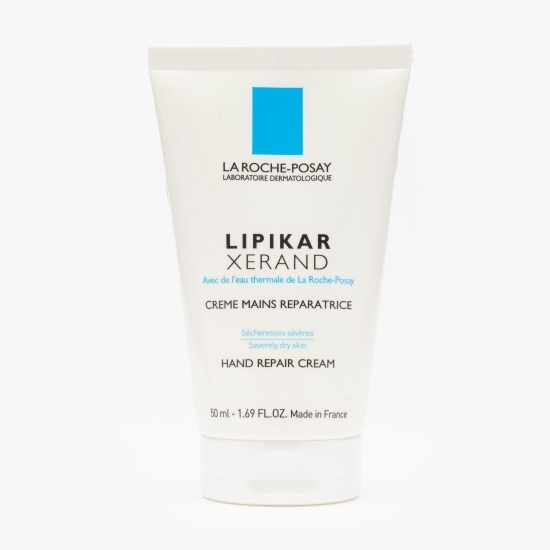 Cremă reparatoare pentru mâini foarte uscate Lipikar Xerand, 50ml