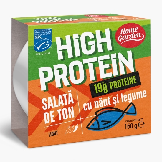 Salată de ton cu năut și legume High Protein 160g