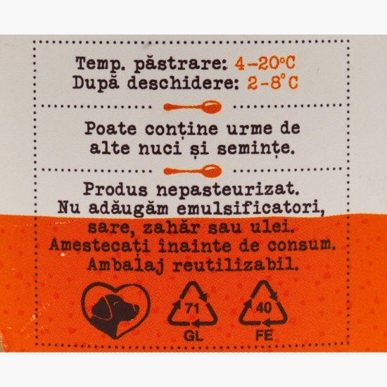 Cremă tartinabilă de arahide crocante 360g