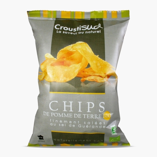 Chipsuri eco din cartofi cu sare de mare 100g