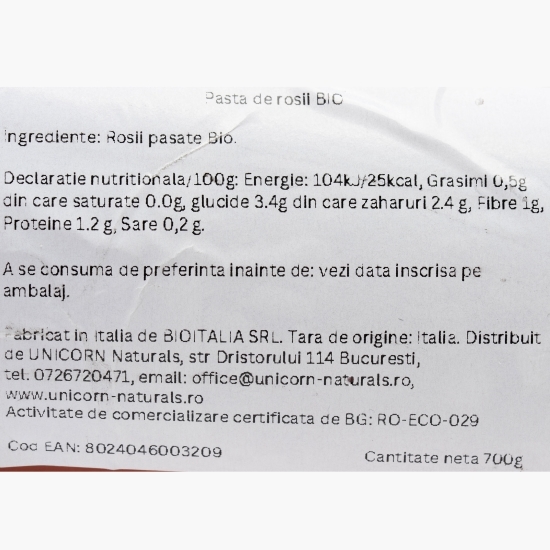 Sos de roșii eco - passata 700g