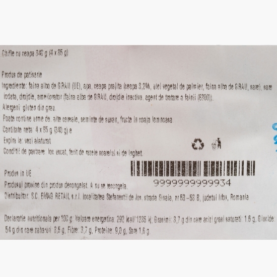 Chifle cu ceapă 4x85g