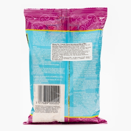 Fasole mung decorticată 500g