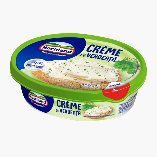 Cremă de brânză proaspătă cu verdeață 200g