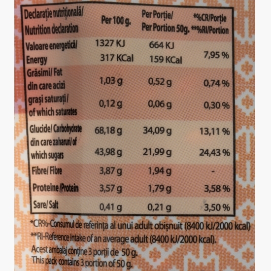 Mix de fructe stafide, merișor, goji 150g