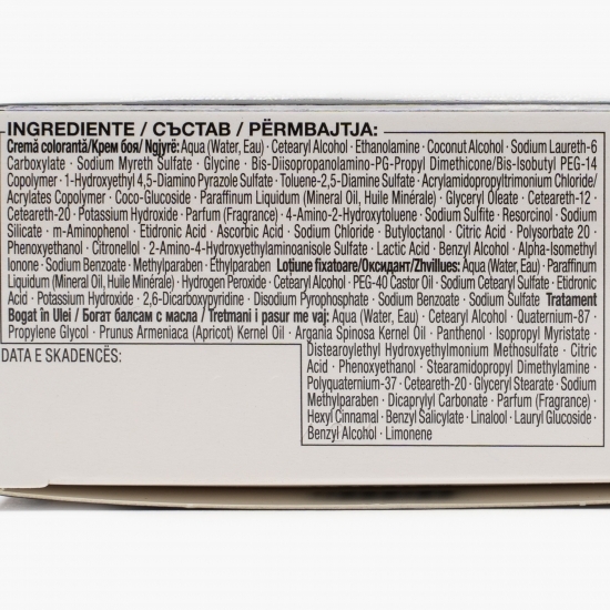Vopsea de păr permanentă fără amoniac Oleo Intense, 4-23 roșcat burgundy, 115ml