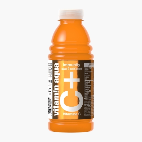 Apă cu vitamine C+ cu aromă de ananas și fructul pasiunii 0.6l