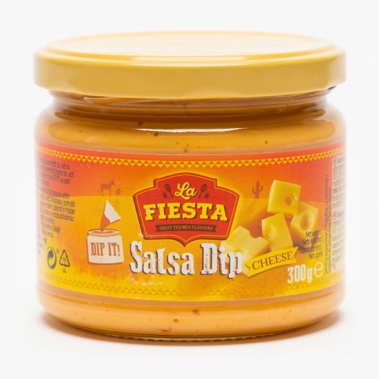 Sos picant cu brânză și ardei iuți jalapeno 300g