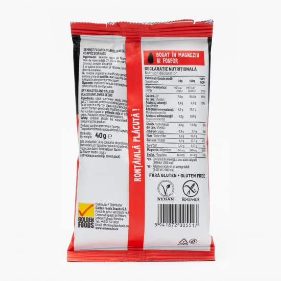 Semințe negre coapte și sărate 40g