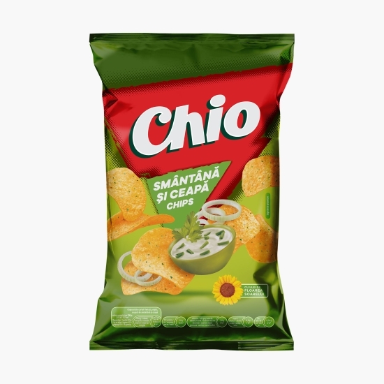 Chipsuri din cartofi cu gust de smântână și ceapă 60g