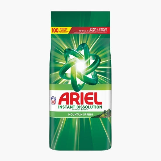Detergent de rufe pudră Mountain Spring 100 spălări, 6.5kg