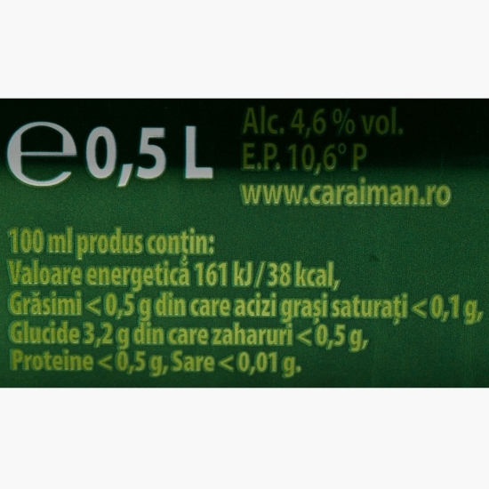 Bere blondă doză 6x0.5l (5+1)