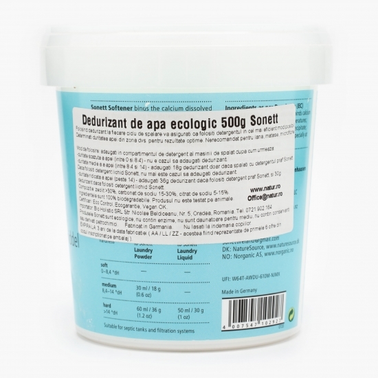 Dedurizant de apă bio 500g
