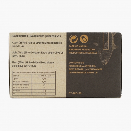 Ton file în ulei măsline 120g 