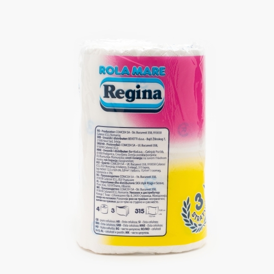 Hârtie igienică rolă mare 4 role, 3 straturi