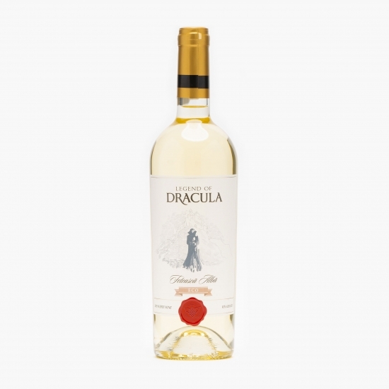 Vin alb sec eco Fetească Albă, 13%, 0.75l