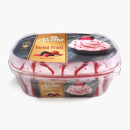 Îngheţată cu aromă de vanilie cu sirop de fructe de pădure 900ml