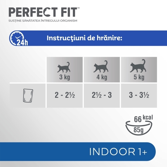 Hrană umedă pentru pisici de interior adulte 4 x 85g, selecții de carne în sos 