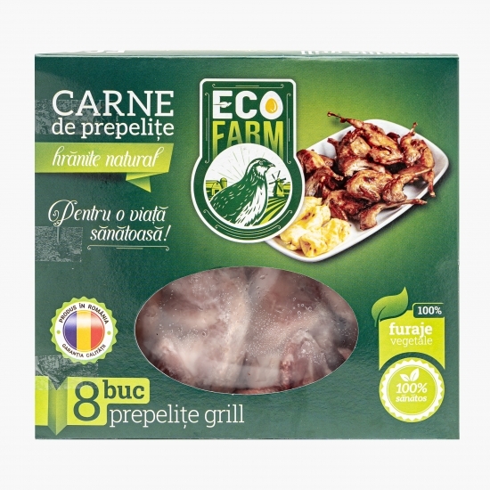 Prepelițe congelate grill 385g