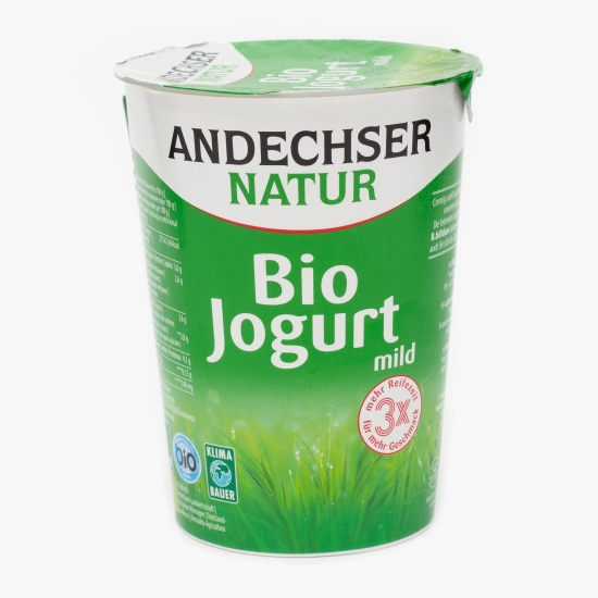 Iaurt natur eco 3.8% grăsime 500g 