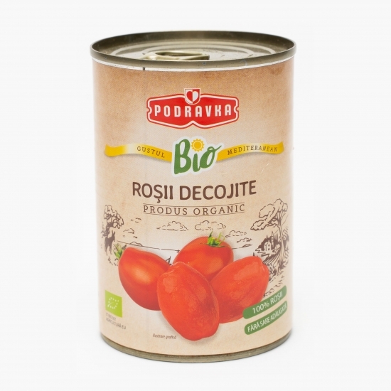 Roșii eco decojite 400g
