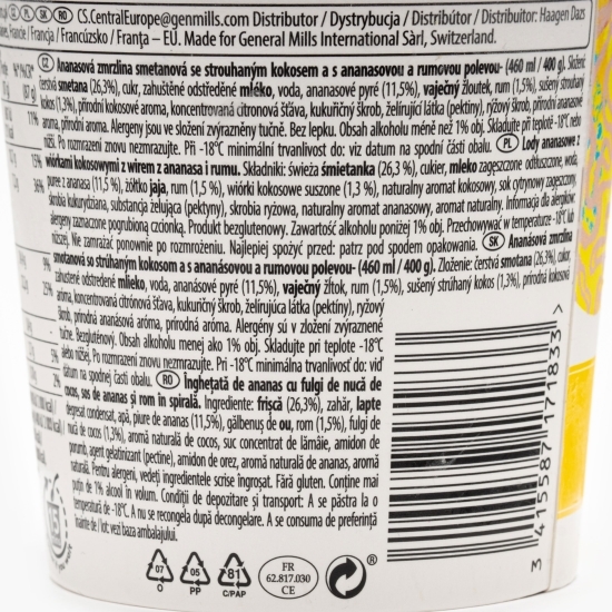 Înghețată take home pina colada 400g