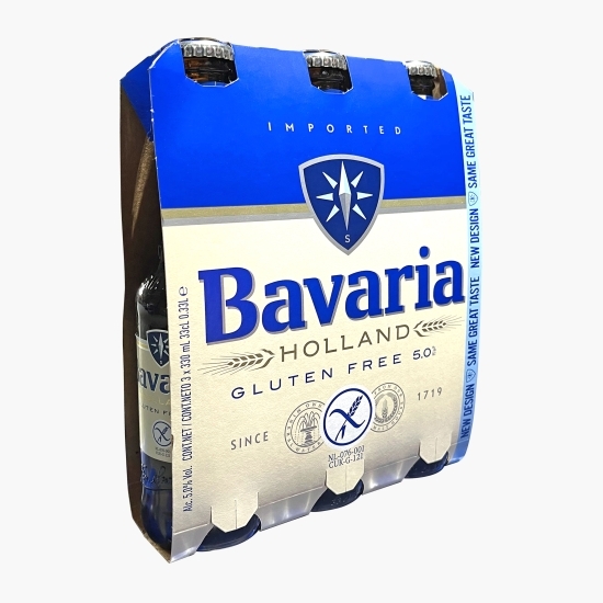 Bere premium fără gluten 3x0.33l