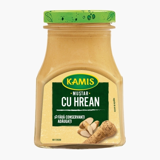Muștar cu hrean 185g