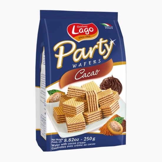 Napolitane cu umplutură de cacao Party, 250g