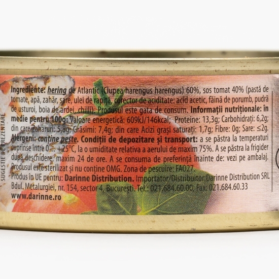 Hering în sos tomat 240g