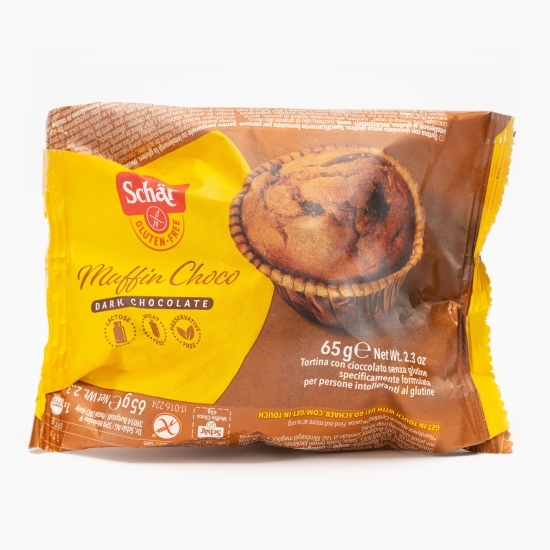 Brioșe cu ciocolată fără gluten 65g