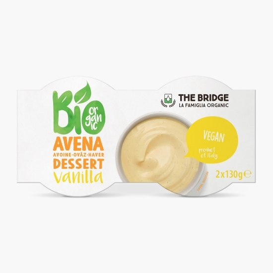 Desert ecologic din ovăz cu vanilie 2x130g