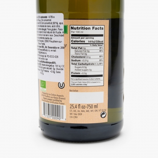 Suc de mere carbonatat eco 0.75l