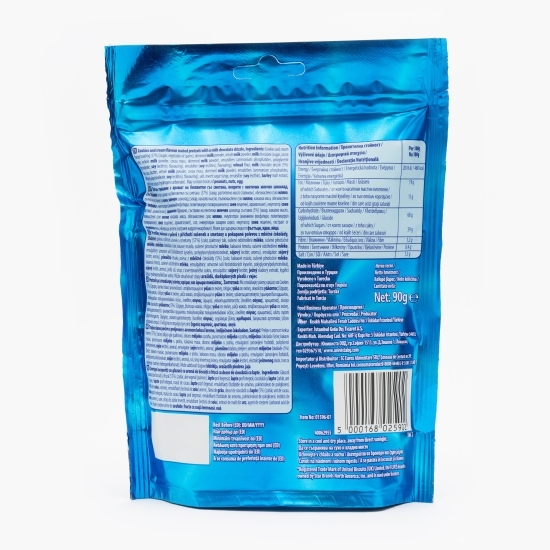 Covrigei acoperiți cu glazură cu aromă de biscuiți și frișcă Flipz 90g